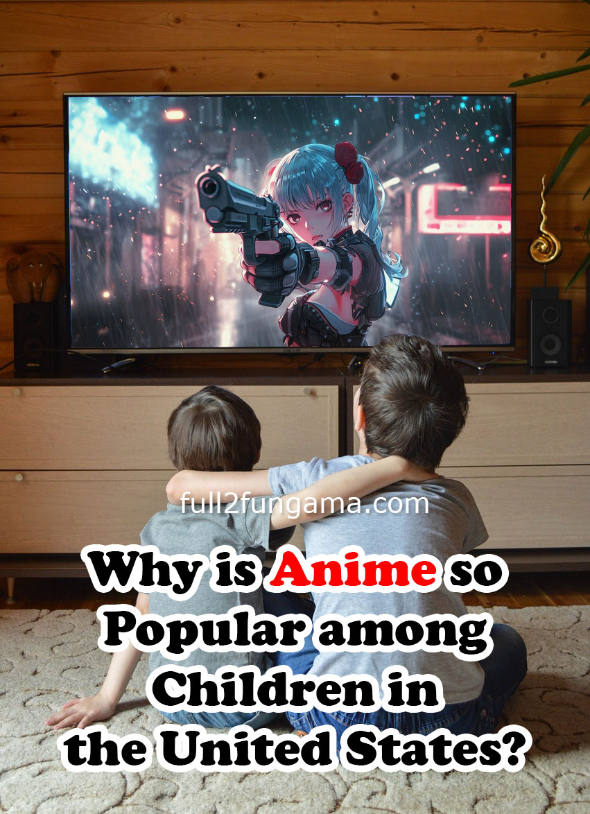 Anime is Very Popular Among the Children in the United States