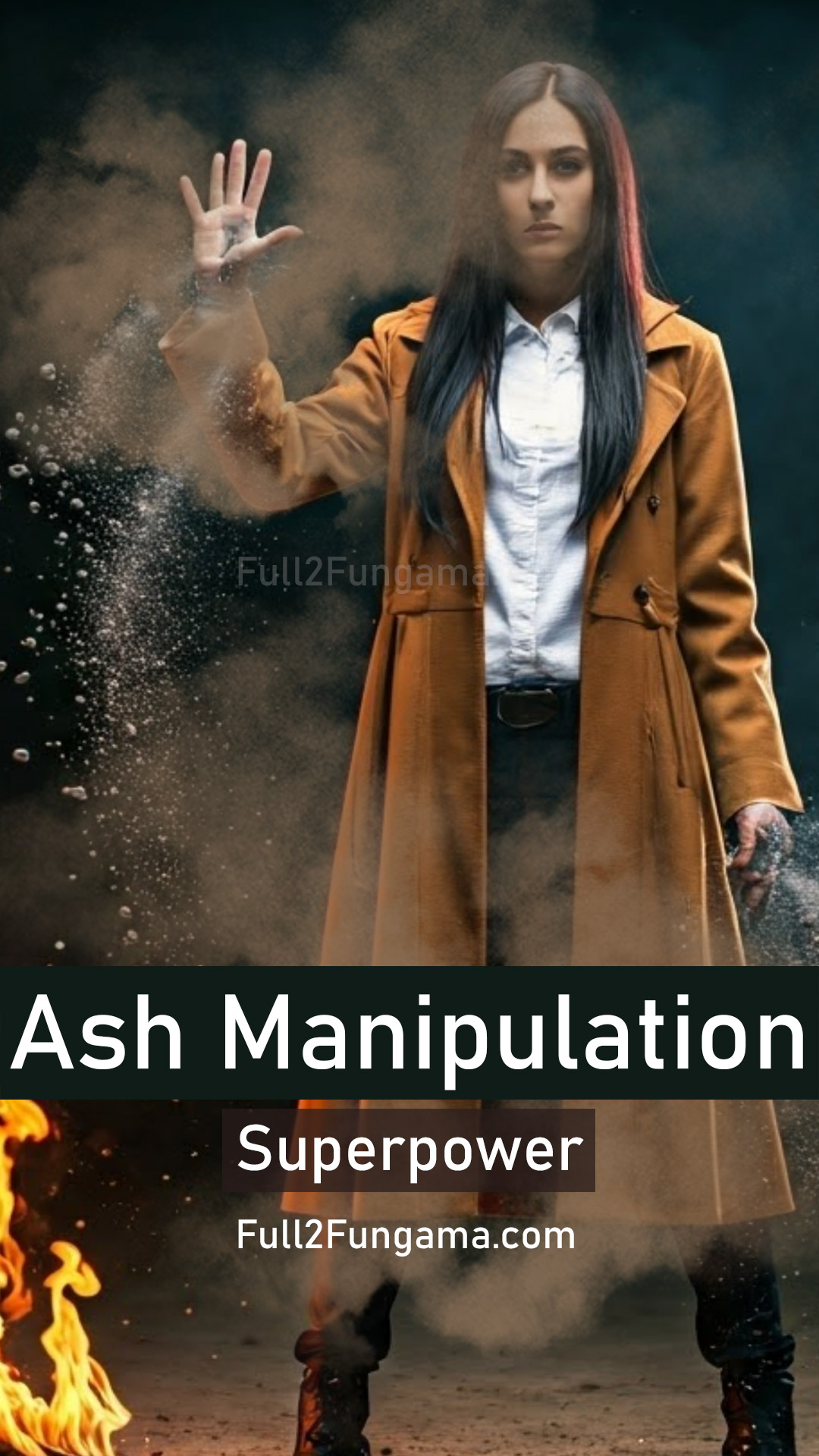 Ash Manipulation Superpower of Anime to Defeat Your Enemy